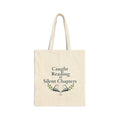 Tote Bag — “Caught Reading at Silent Chapters”