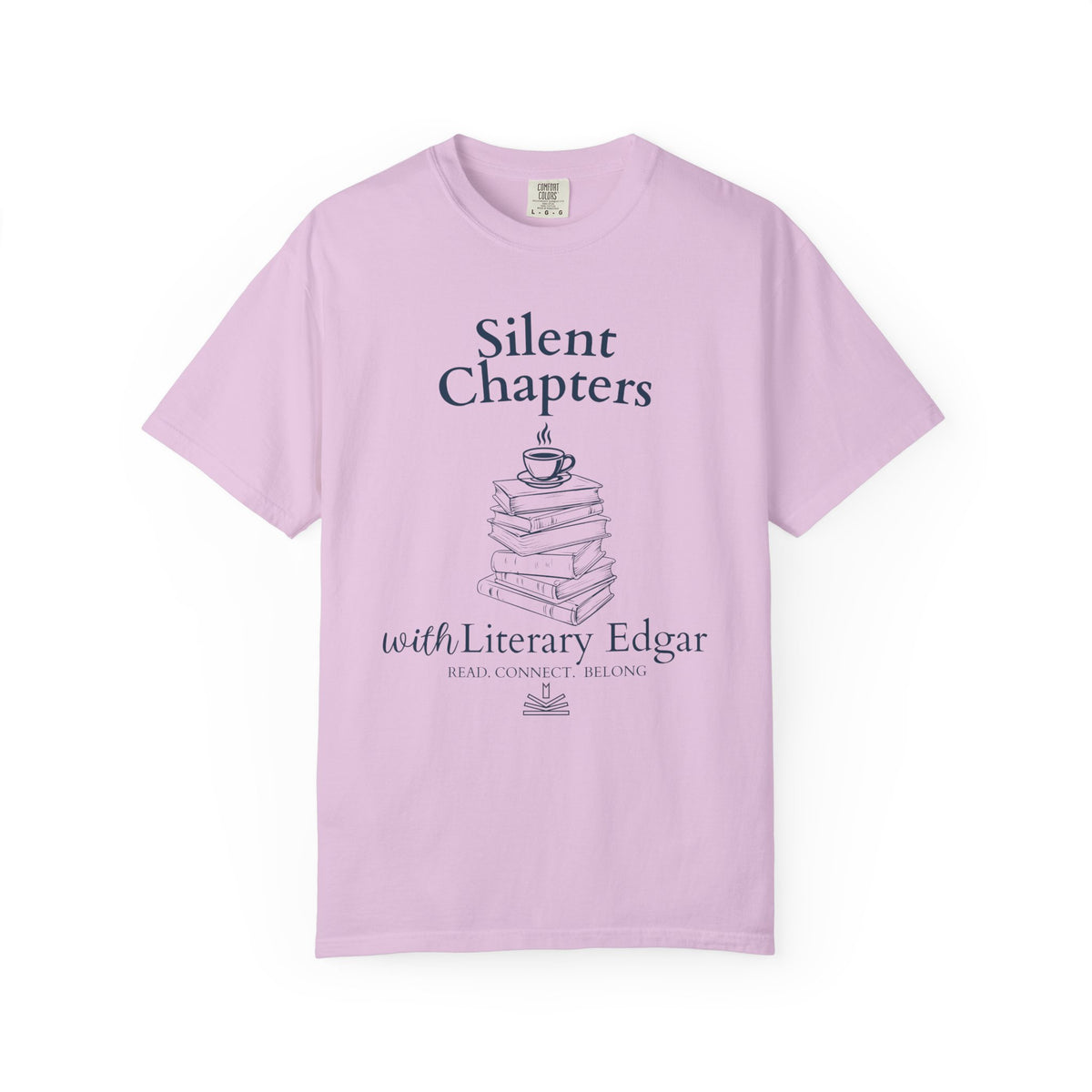 T‑Shirt — "Silent Chapters" Literary Tee