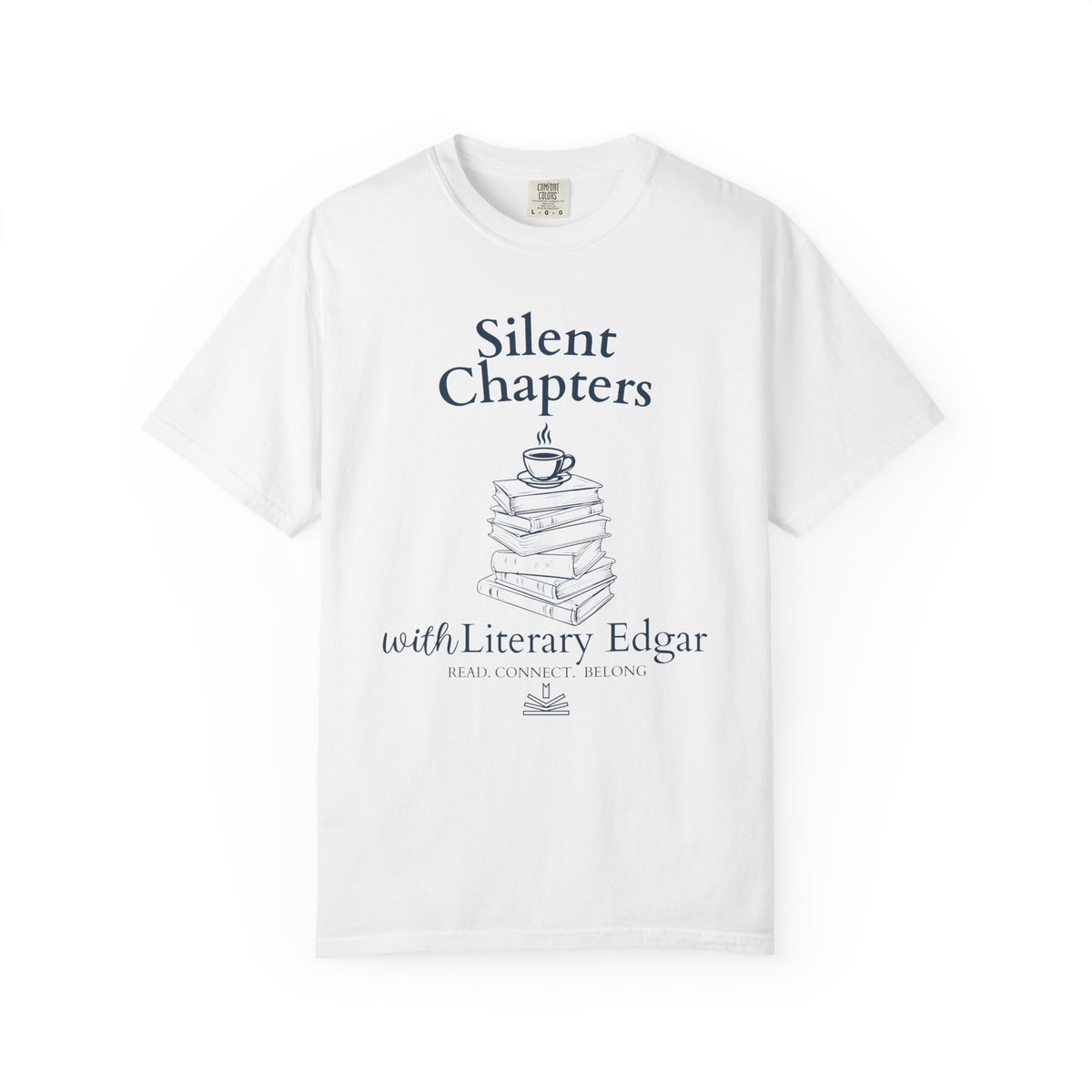 T‑Shirt — "Silent Chapters" Literary Tee