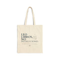 Tote Bag — "Leo: Libros, No Instrucciones"