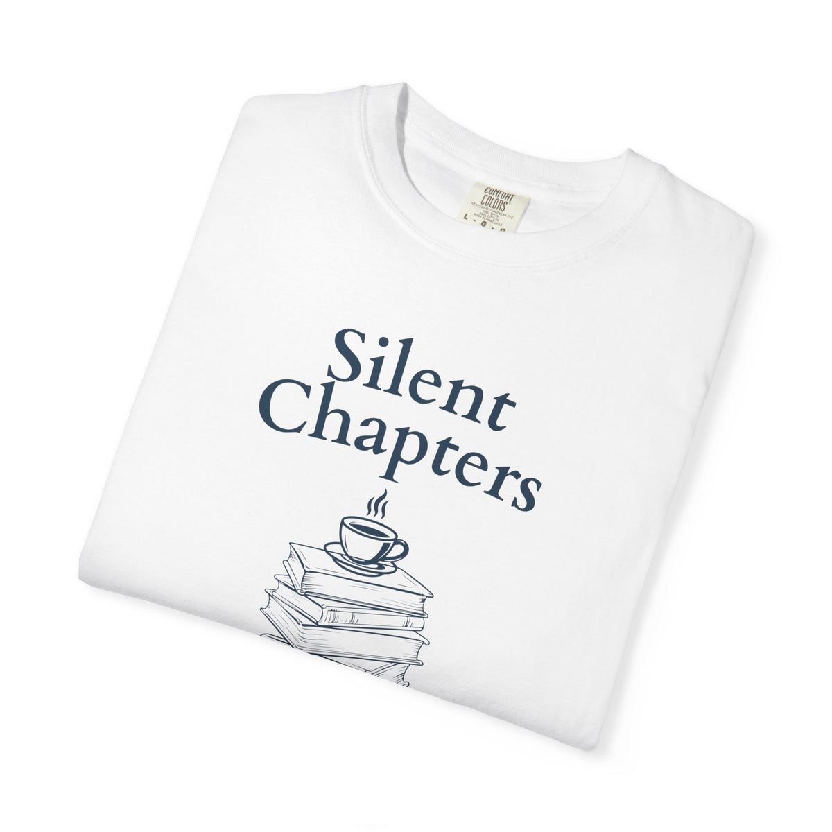 T‑Shirt — "Silent Chapters" Literary Tee
