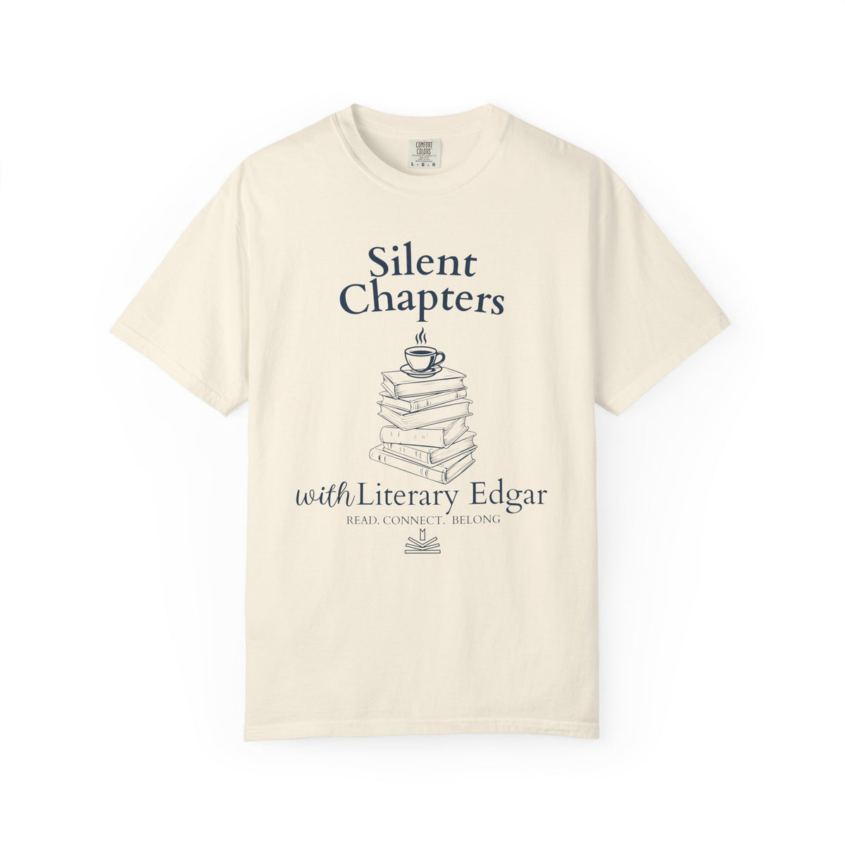 T‑Shirt — "Silent Chapters" Literary Tee