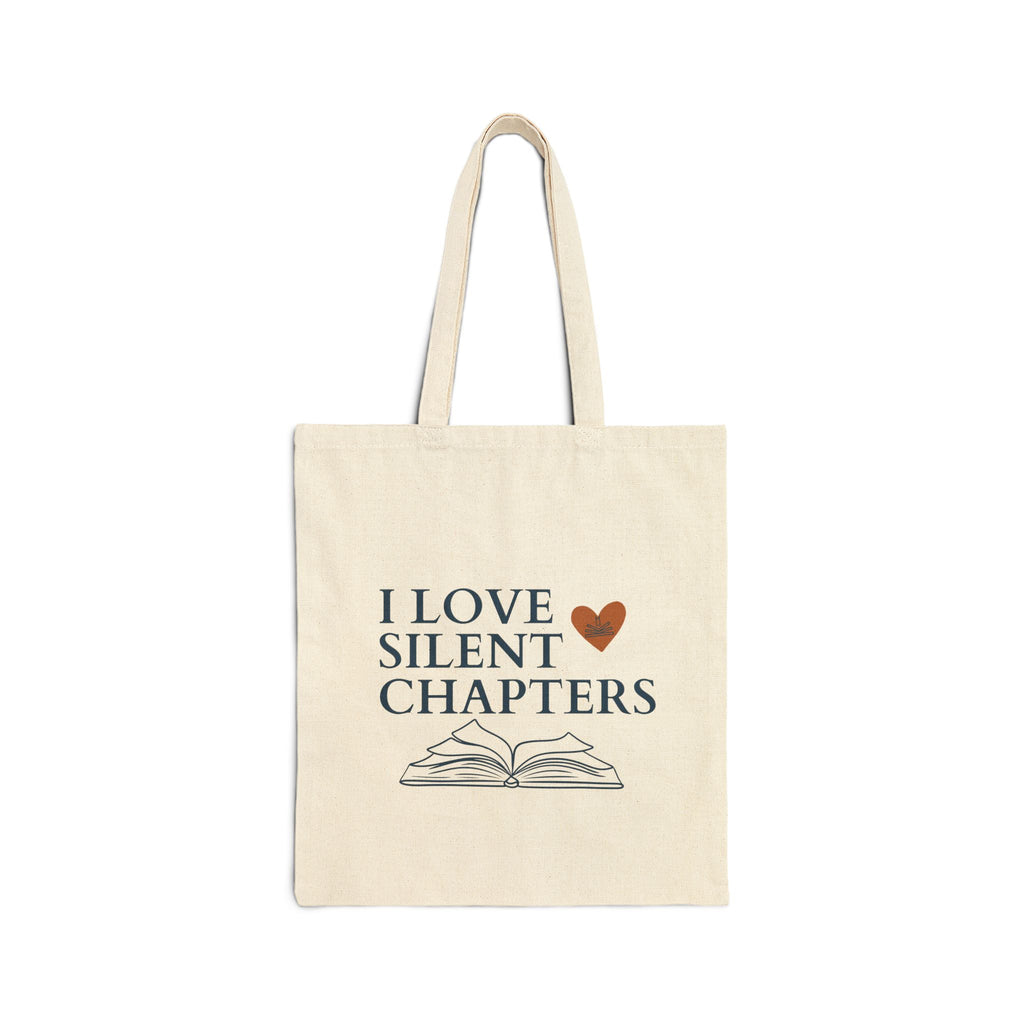 Tote Bag — "I Love Silent Chapters"