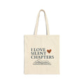 Tote Bag — "I Love Silent Chapters"